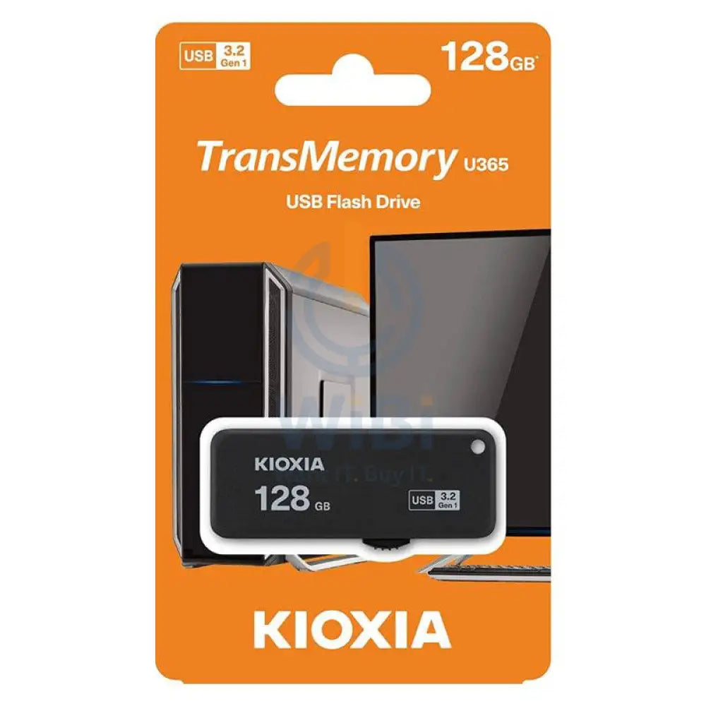 Kioxia U365 TransMemory - 128GB / USB 3.2 / Black