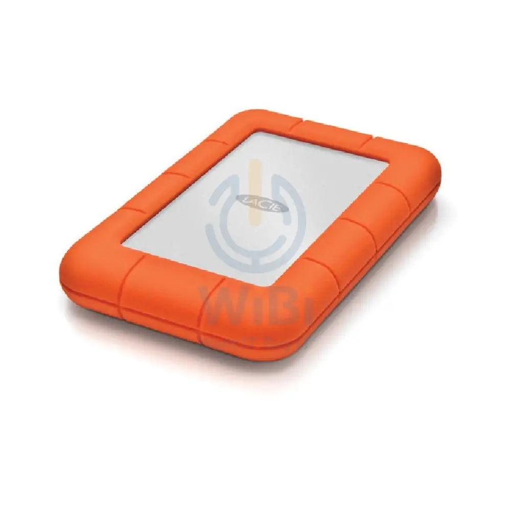 LaCie Rugged portable Mini - 2TB / 5.0 Gbps / USB 3.0 / Type-C / External Hard Drive Storage > USB Hard Drive