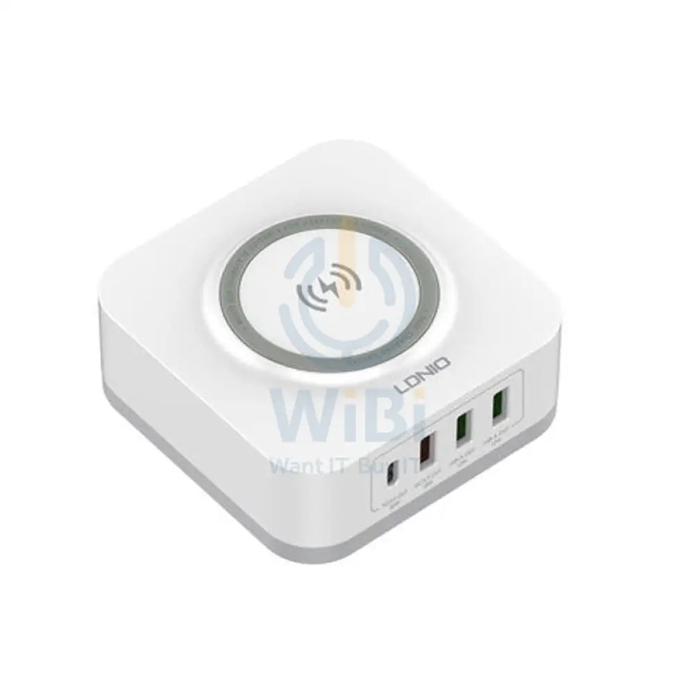 Ldnio 32W Desktop Wireless Fast Charging Station - 32W / PD+QC / White