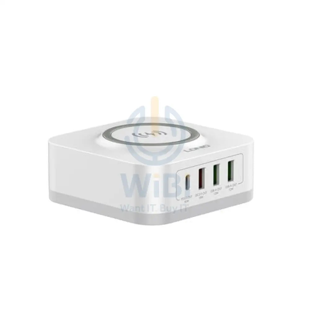 Ldnio 32W Desktop Wireless Fast Charging Station - 32W / PD+QC / White