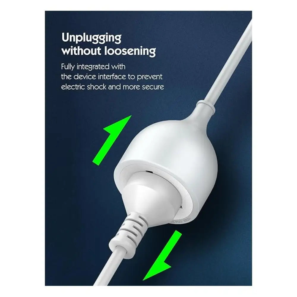 Ldnio 5M Extension Power Cord with Universal Socket 2500W – White Accessories > Cables & Converters > Cables