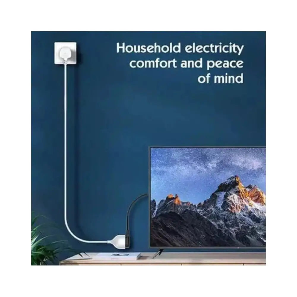 Ldnio 5M Extension Power Cord with Universal Socket 2500W – White Accessories > Cables & Converters > Cables