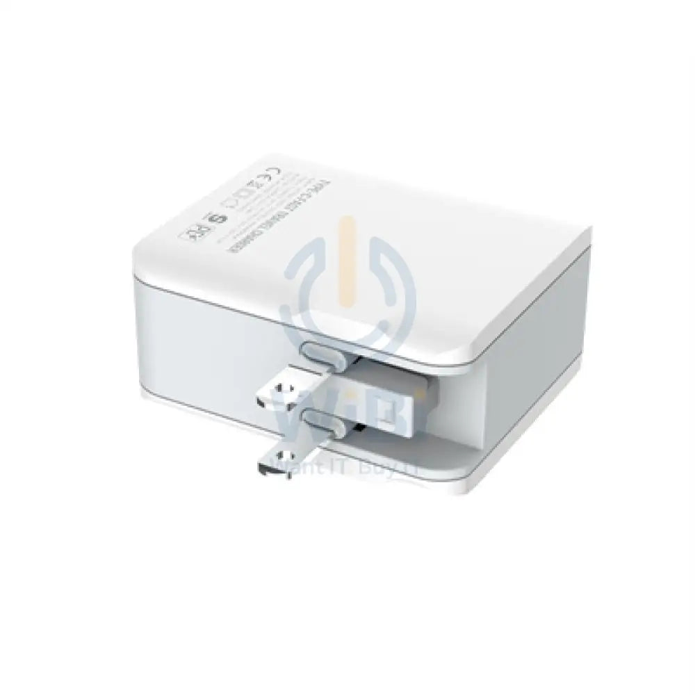 LDNIO A4403C Dual USB Ports Fast Wall Charger - 30W / USB-A / Type-C / White Accessories > Power Adapters