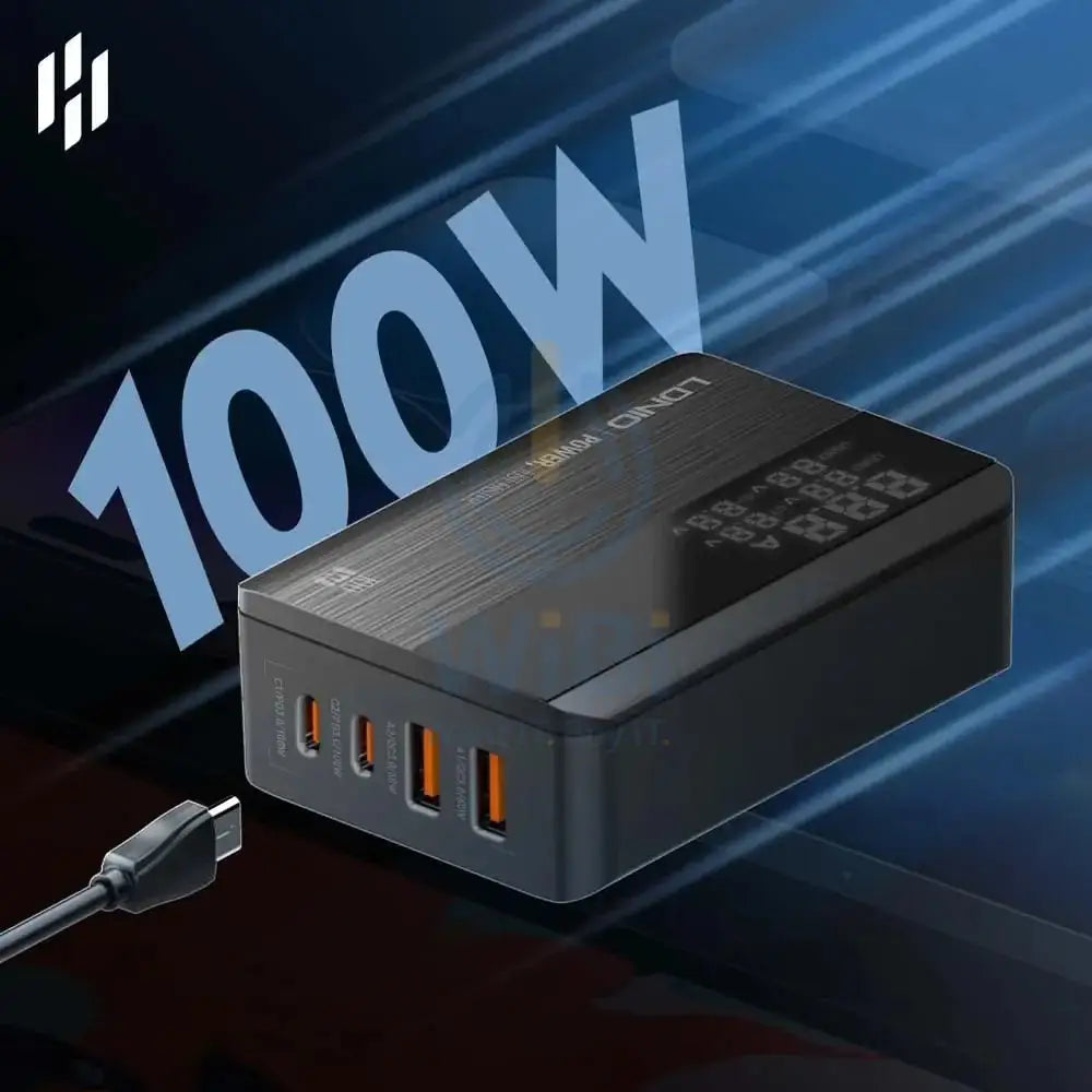 LDNIO A4809C GaN Desktop Charger - 100W / 4-Port Accessories > Power Adapters
