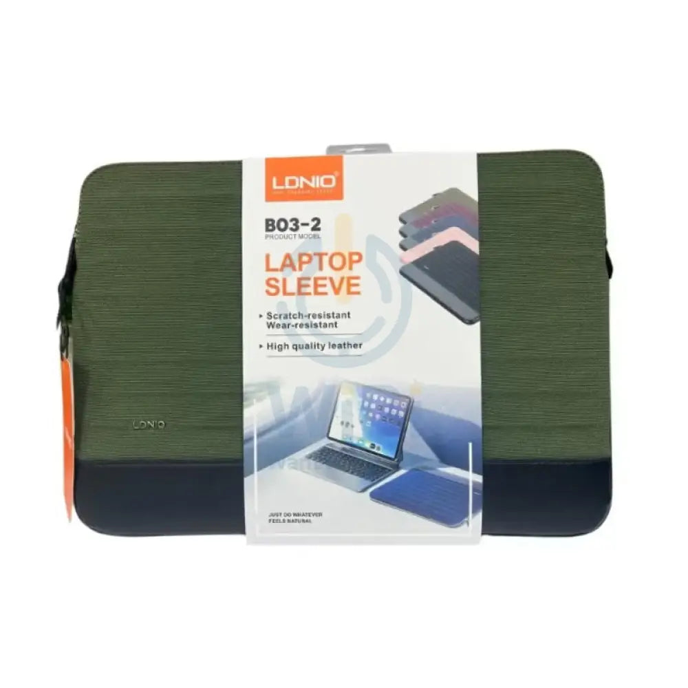 LDNIO Laptop Bag with Multi Compartment 13/14’’ Travel Briefcase Bag - Green Accessories > Bag