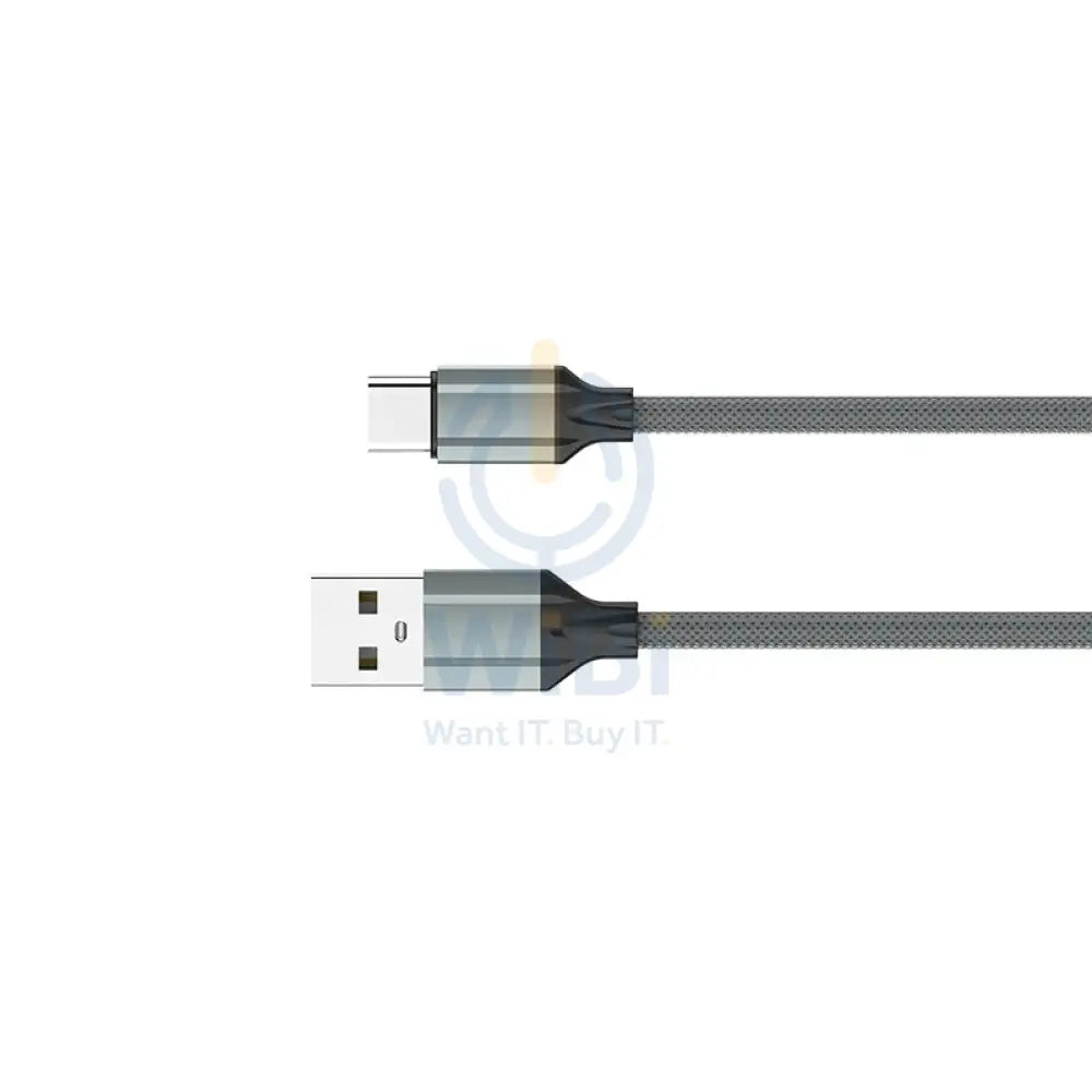 LDNIO LS442 Fast Charging Data Cable - 2 Meter / Lightning / USB-A / Grey Accessories > Cables & Converters > Cables
