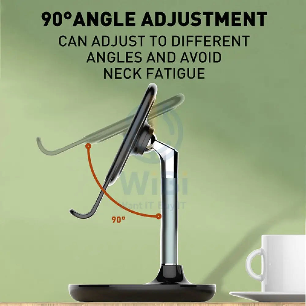 LDNIO MG05 Foldable Desk Phone Stand - Black Accessories > Mobiles & Tablets > Mobiles > Mobile Holder / Stands