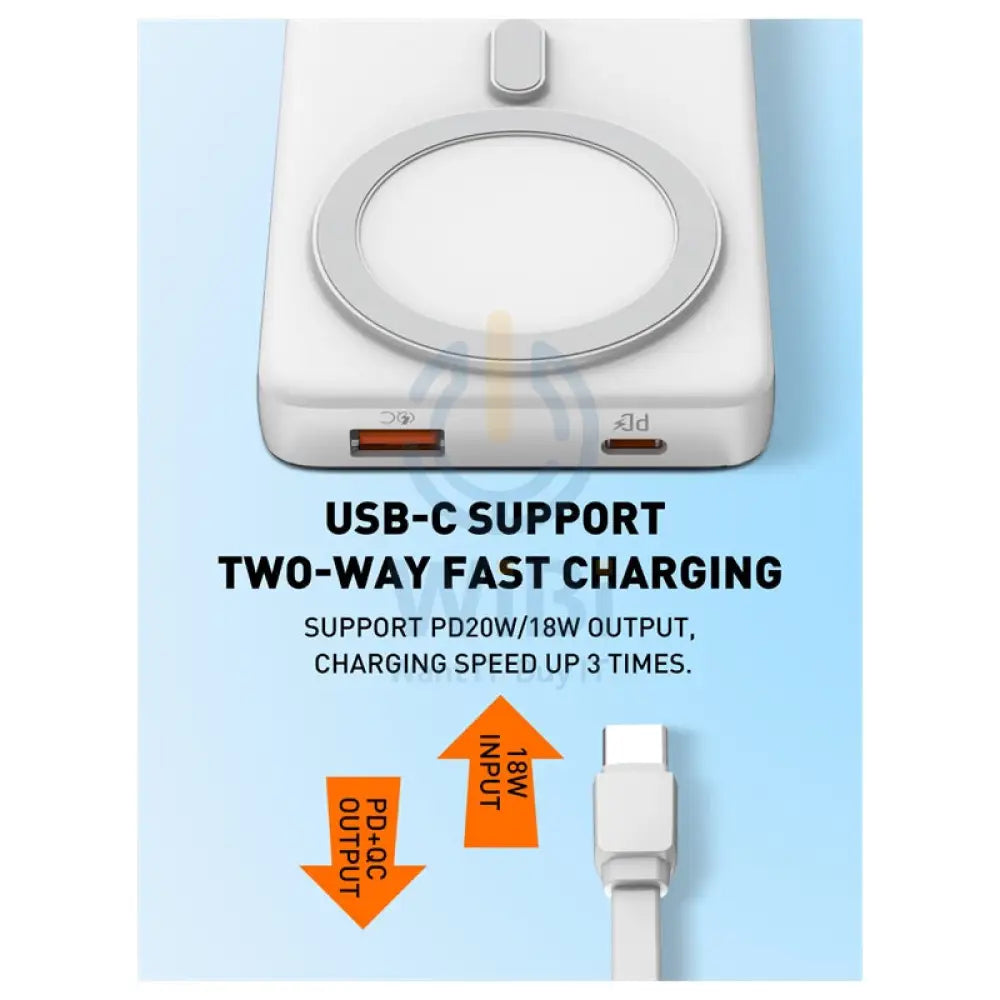 Ldnio PQ17 Magnetic Wireless Power Bank - 10,000mAh / 22.5W Accessories > Power Bank