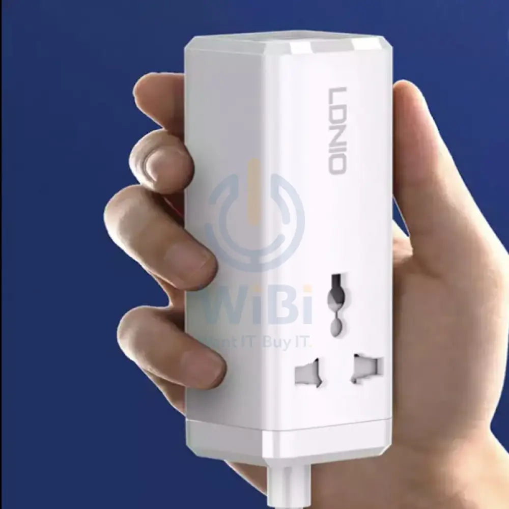 Ldnio SC1418 Desktop Power Extension Sockets - 65W / White Accessories > Power > Power Protection > Surge Protector