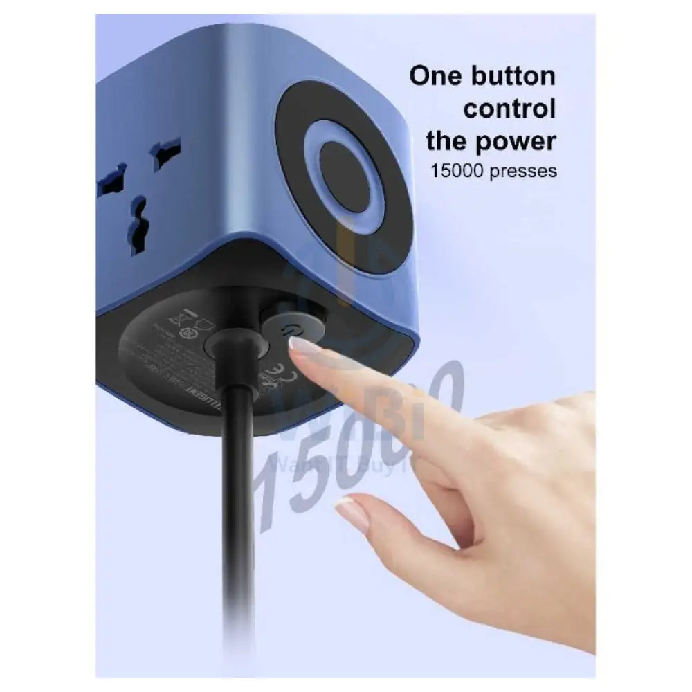 LDNIO SC3319 Universal Power Socket Cube - Blue Accessories > Power > Power Protection > Surge Protector