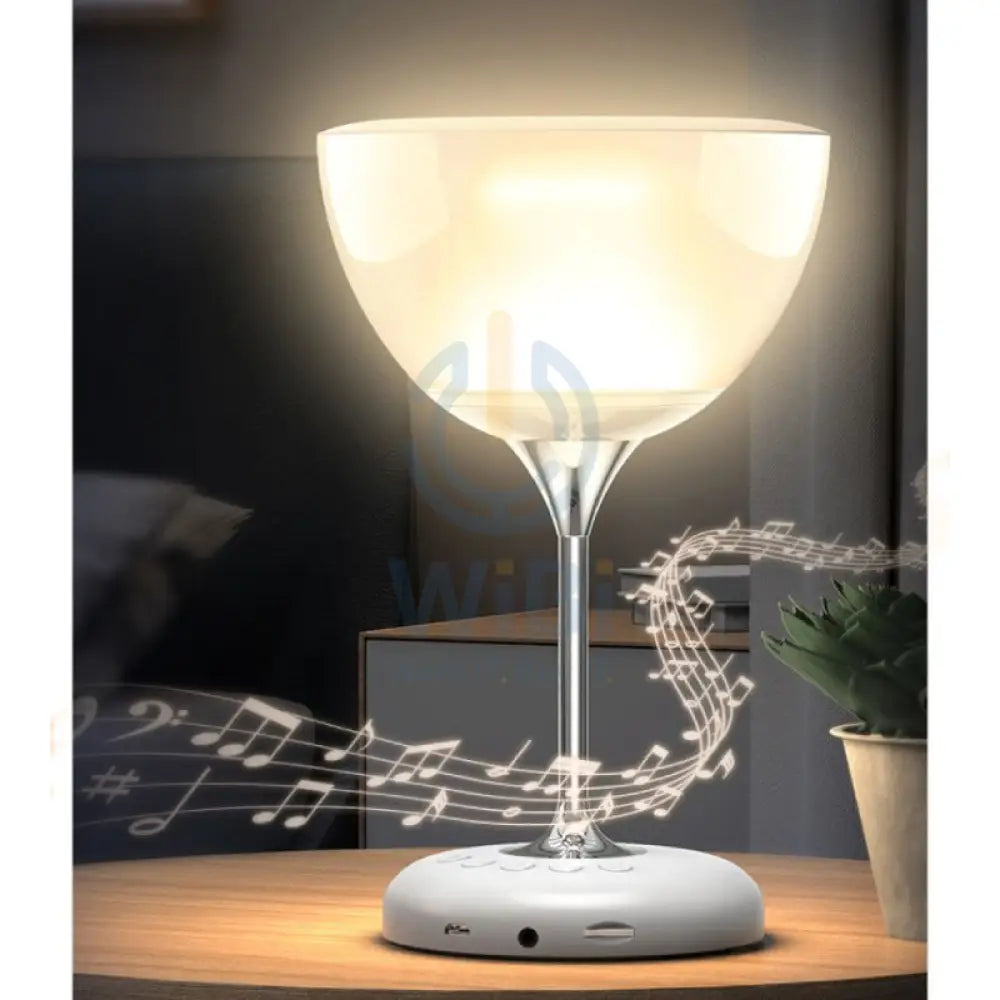 LEEDOR Desk Lamp Subwoofer Wireless Speaker 5W / Bluetooth / White Accessories > Audio > Speakers