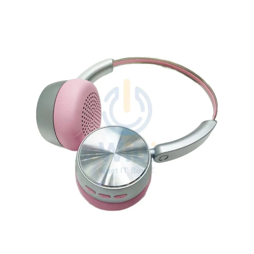 LEEDOR LD-AKZ-68A Pure Bluetooth Headphone - 800mAh / Pink Accessories > Audio > Headphones
