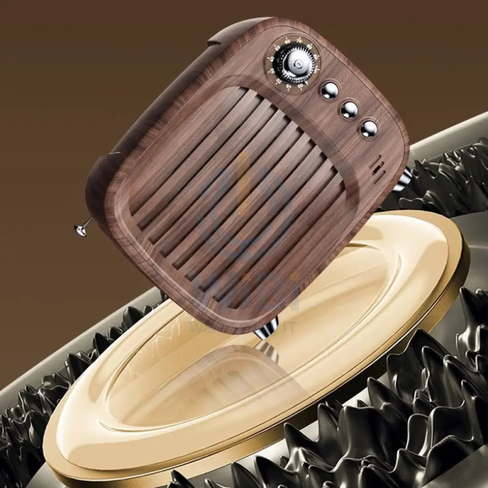 LEEDOR Mini Wood Wireless Speaker 5W / Bluetooth / Brown Accessories > Audio > Speakers