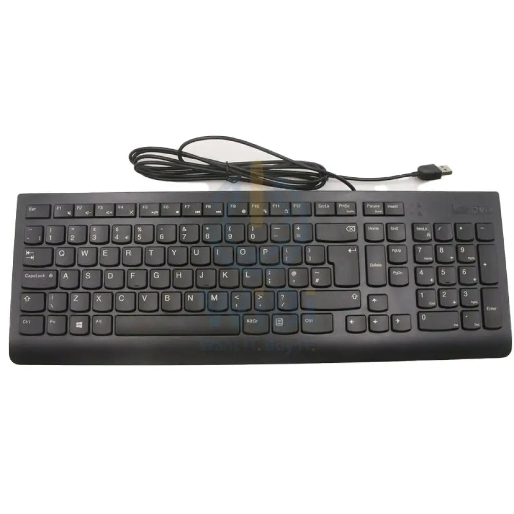 Lenovo 00XH625 Keyboard - Wired / USB / English / Black - Keyboard Accessories > Keyboard & Mouse