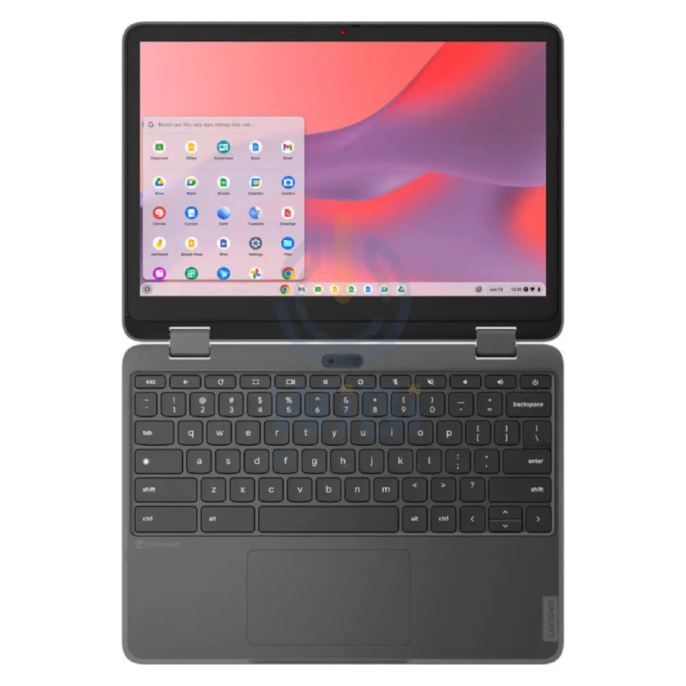 Lenovo 500e Chromebook Gen 4 - 12.2’’ HD Multi-Touch / Intel N100 / 8GB / 64GB eMMC / Chrome OS / 1YW / Arabic/English