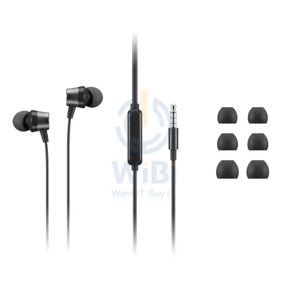 Lenovo Analog In-Ear Headphone Gen II - 3.5mm / Wired / Black Accessories > Audio > Headphones