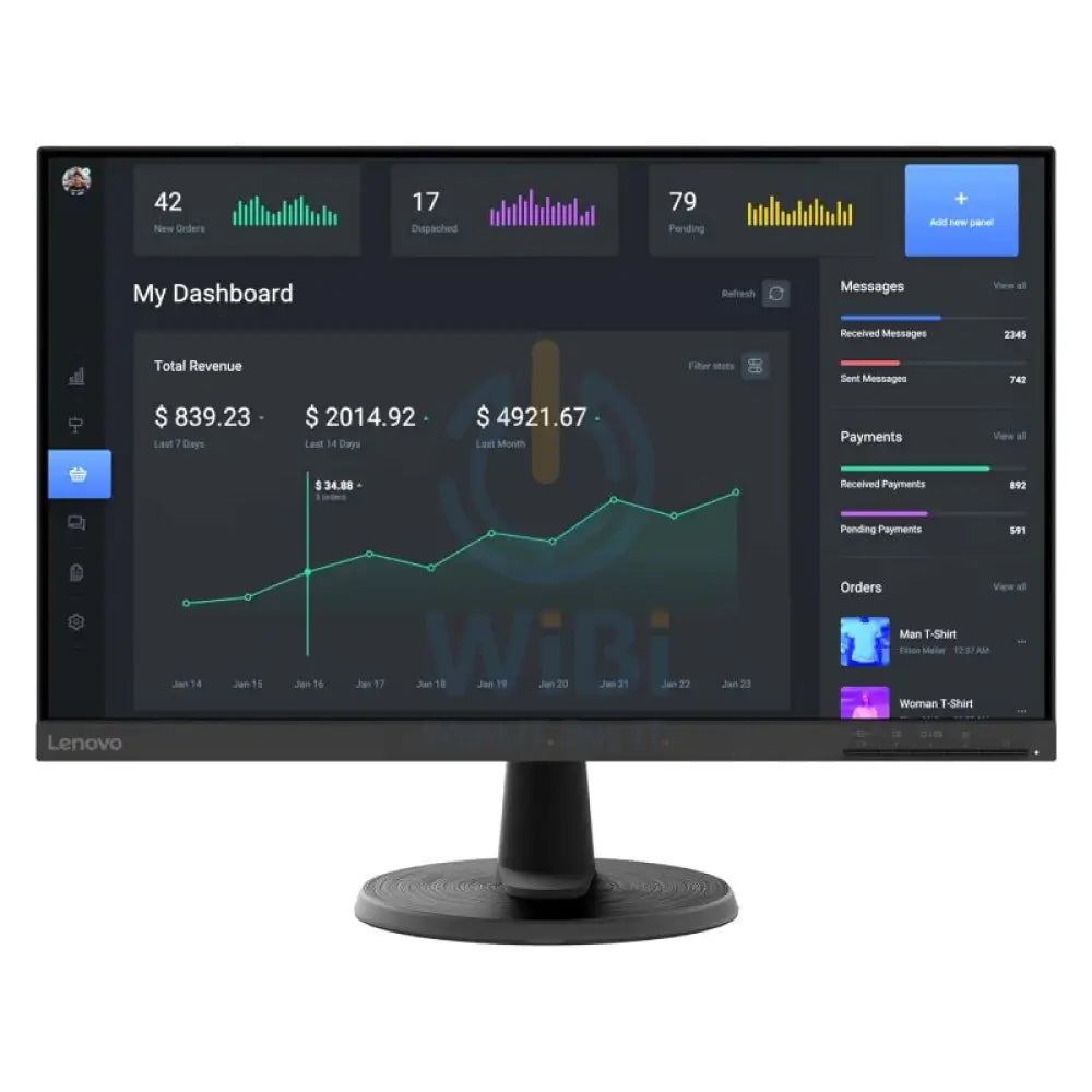 Lenovo C24-40 - 23.8’’ VA FHD / 4ms / D-Sub / HDMI - Monitor Monitors & Projectors > Monitors