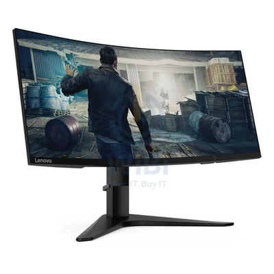 Lenovo G34w-10 Ultra-Wide Curved Gaming Monitor - 34.0" WLED / 1ms / HDMI / DisplayPort - Monitor