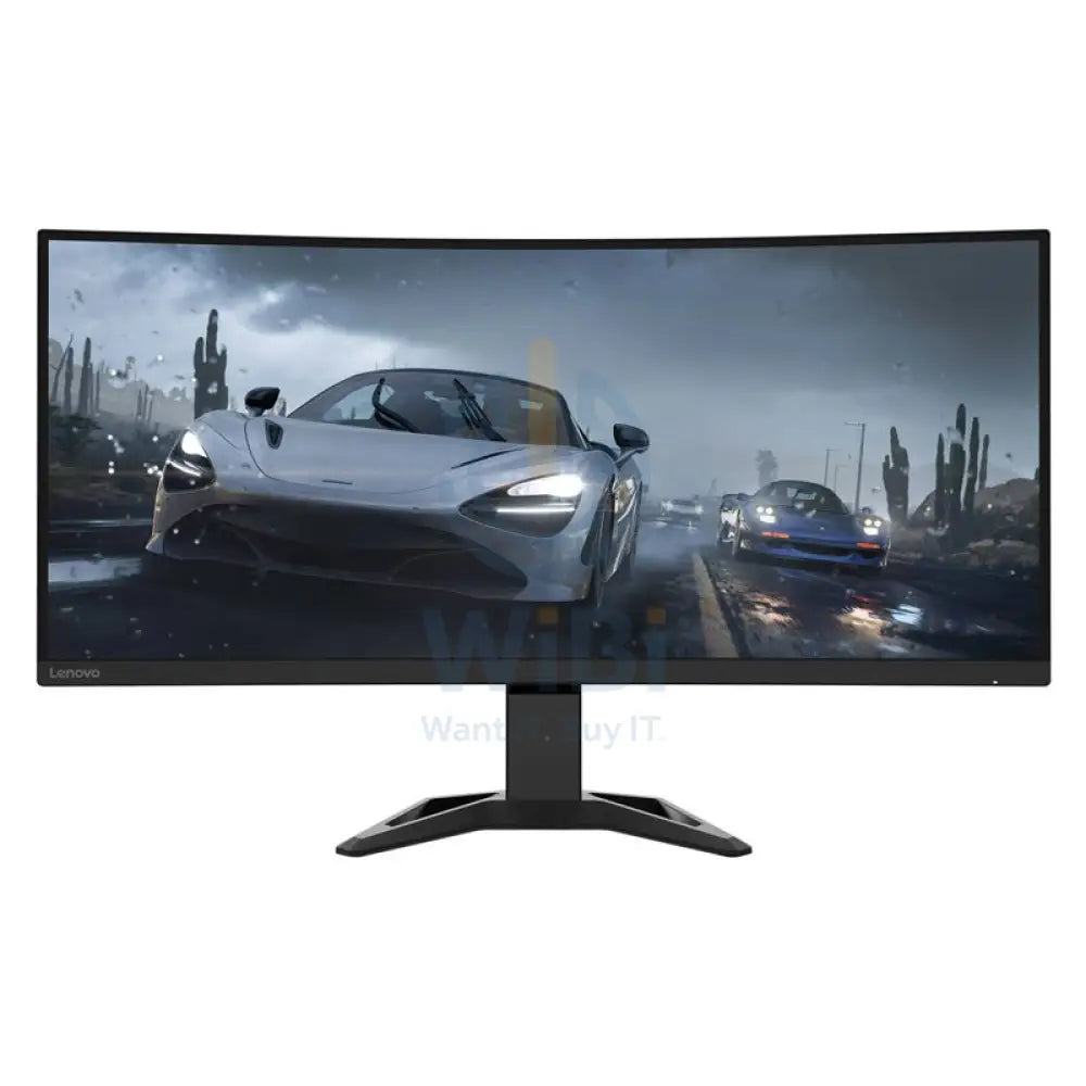 Lenovo G34w-30 Ultra-Wide Curved Gaming Monitor - 34.0’’ WQHD / 0.5ms / 165Hz / HDMI 2.0 / DisplayPort 1.4 / AMD