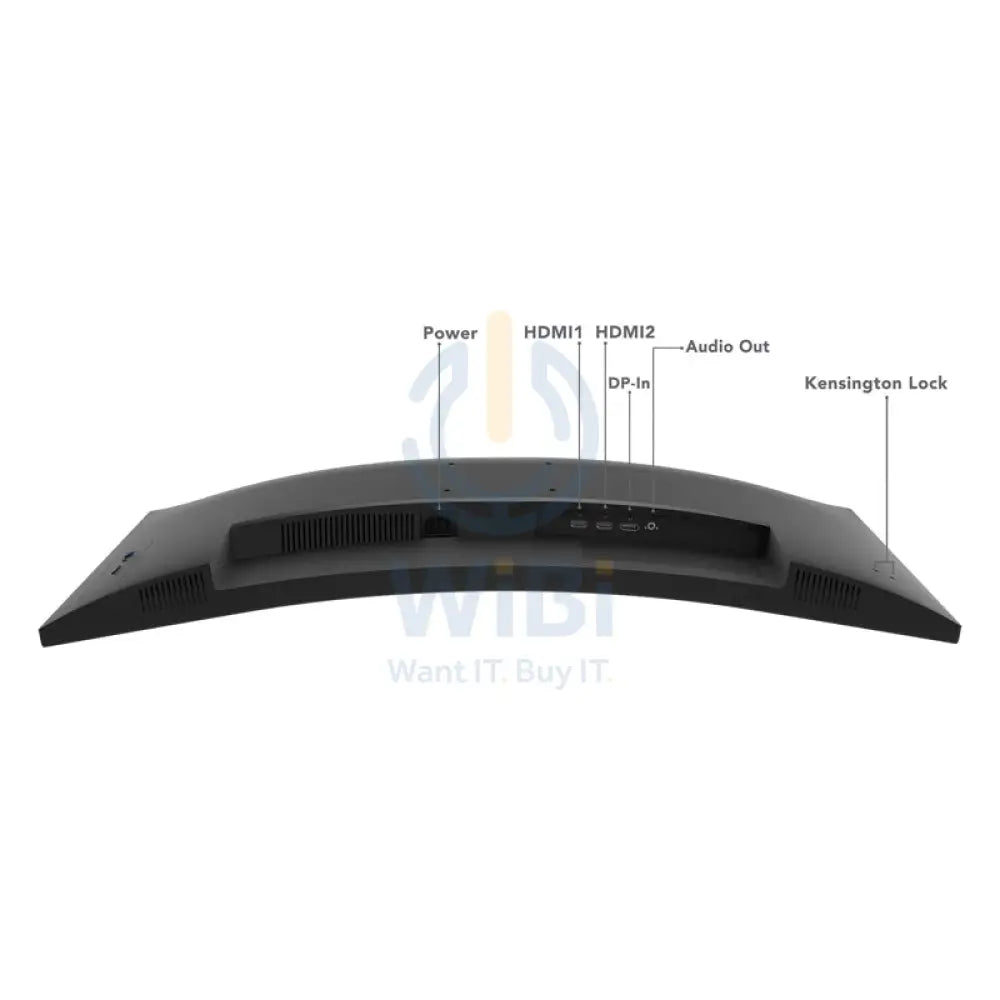 Lenovo G34w-30 Ultra-Wide Curved Gaming Monitor - 34.0’’ WQHD / 0.5ms / 165Hz / HDMI 2.0 / DisplayPort 1.4 / AMD
