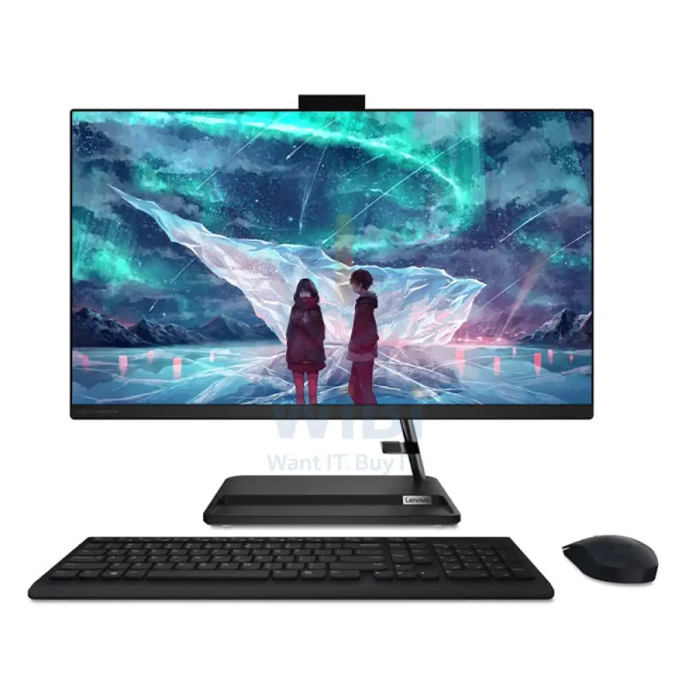 Lenovo IdeaCentre 3 AIO PC - i7 / 32GB / 1TB (NVMe M.2 SSD) / 27.0" FHD Non-Touch / 2GB VGA / DOS (Without OS) / 1YW / Black - Desktop