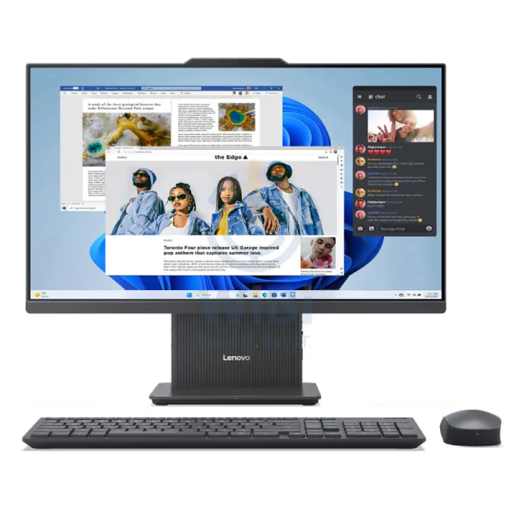 لينوفو إيديا سنتر الجيل المتكامل 9جهاز كمبيوتر - آي 5 / 8 جيجابايت / 1 تيرابايت (NVMe م.2 إس إس دي) / 23.8 بوصة FHD لا تعمل باللمس / دوس (بدون نظام تشغيل) / ضمان سنة / لونا