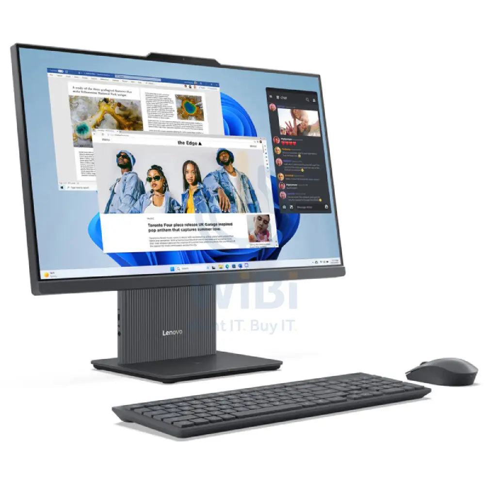 لينوفو إيديا سنتر الجيل المتكامل 9جهاز كمبيوتر - آي 5 / 8 جيجابايت / 1 تيرابايت (NVMe م.2 إس إس دي) / 23.8 بوصة FHD لا تعمل باللمس / دوس (بدون نظام تشغيل) / ضمان سنة / لونا