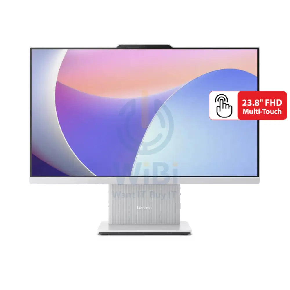 لينوفو إيديا سنتر الجيل التاسع المتكامل جهاز كمبيوتر - آي 7 / 8 جيجابايت / 1 تيرابايت (NVMe م.2 إس إس دي) / 23.8 بوصة FHD متعددة اللمس دوس (بدون نظام تشغيل) / ضمان سنة
