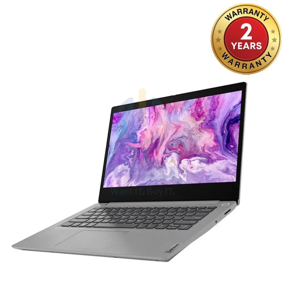 Lenovo IdeaPad 3 - 14.0" FHD / i3 / 4GB / 500GB SSD / DOS (Without OS) / 2YW / English / Platinum Grey - Laptop