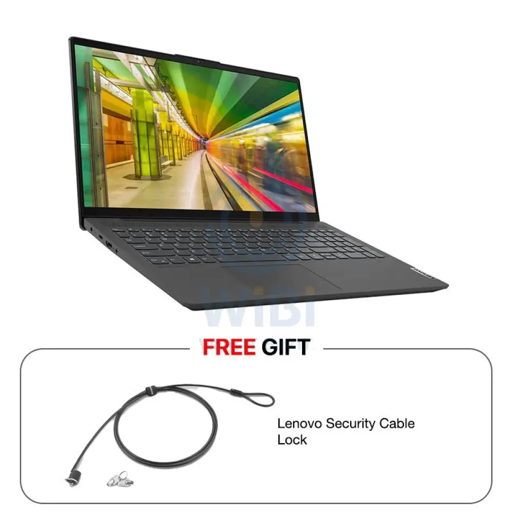 Lenovo IdeaPad 5 - 15.6’’ FHD / i7 / 16GB / 256GB SSD + 250GB SSD / 2GB VGA / DOS (Without OS) / 1YW / Arabic/English