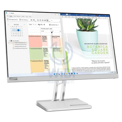 Lenovo L24e-40 - 23.8’’ FHD VA / 6ms / D-Sub / HDMI / Cloud Grey - Monitor Monitors & Projectors > Monitors
