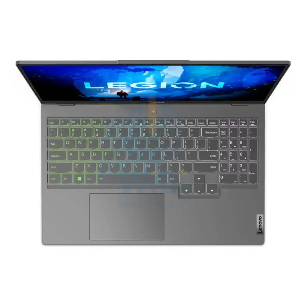 Lenovo Legion 5 Gen 7 - 15.6" WQHD / i7 / 64GB / 2x 1TB (NVMe M.2 SSD) / 4GB VGA / DOS (Without OS) / 1YW / Arabic/English / Cloud Grey - Laptop