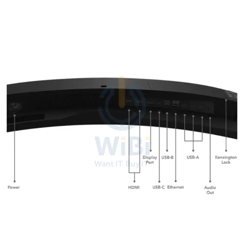 لينوفو ليجن R45w 30 44.5 بوصة مزدوج QHD منحني / 1 مللي ثانية / فوق إلى 170 هرتز / يو اس بي / إتش دي إم أي 2.1 / شبكة محلية / مكبر صوت / مكبر صوت / عيون آمنة / أسود