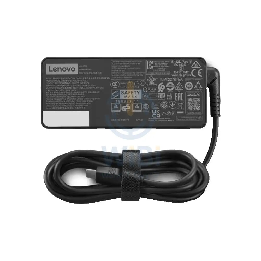 Lenovo Standard AC Adapter - 65W / USB-C / 3MW / Black Accessories > Power Adapters