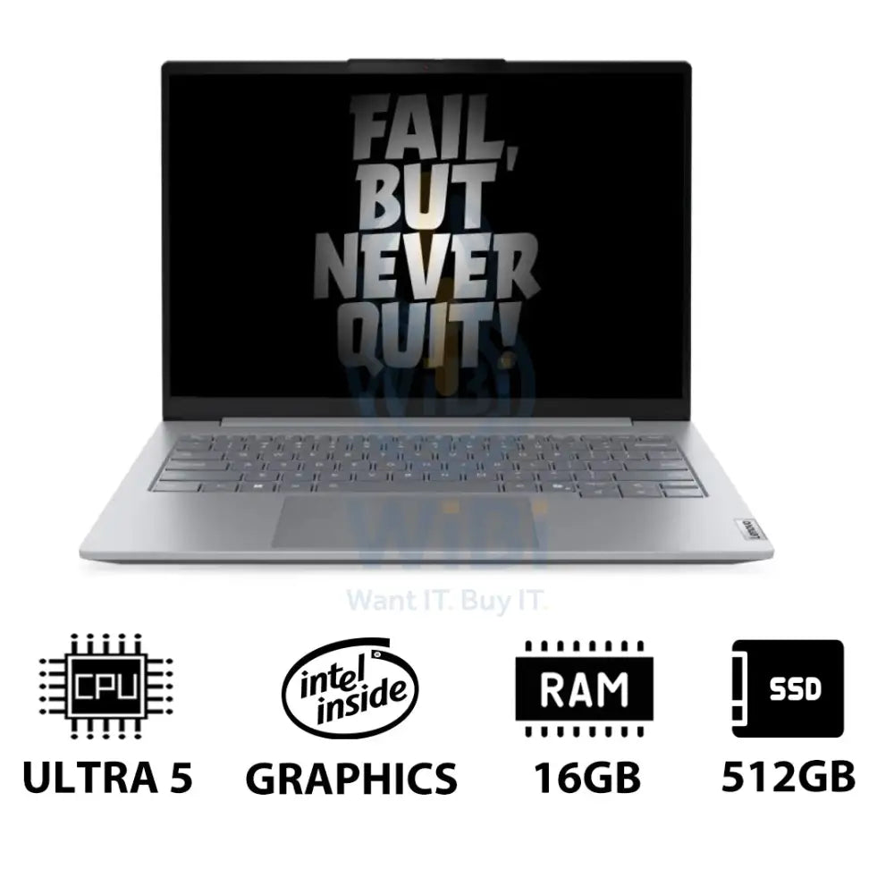 Lenovo ThinkBook 14 G8 14’’ WUXGA / Ultra 5 225U / 16GB / 512GB (NVMe M.2 SSD) / DOS (Without OS) / 1YW