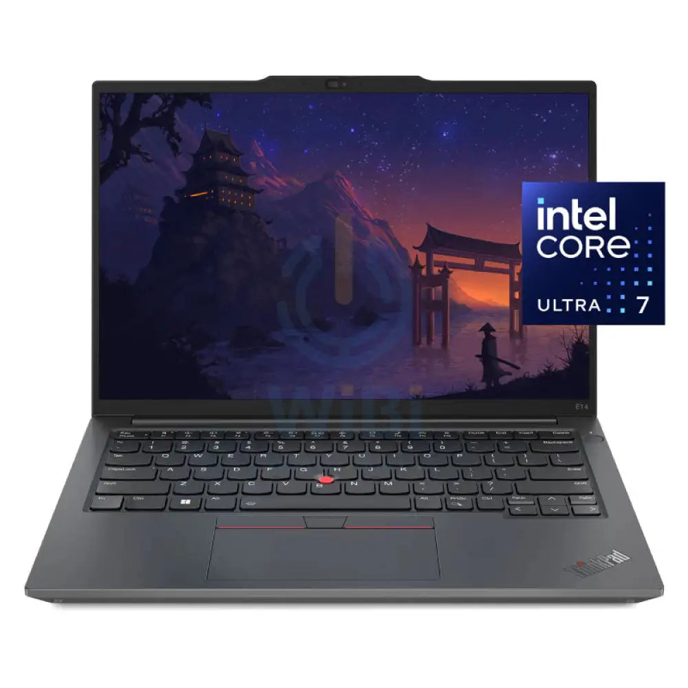 لينوفو ثينك باد E14 الجيل 6 - 14.0 بوصة WUXGA / ألترا 7 155 هـ / 16 جيجابايت / 512 جيجابايت (NVMe م.2 إس إس دي) / دوس (بدون نظام تشغيل) / ضمان سنة