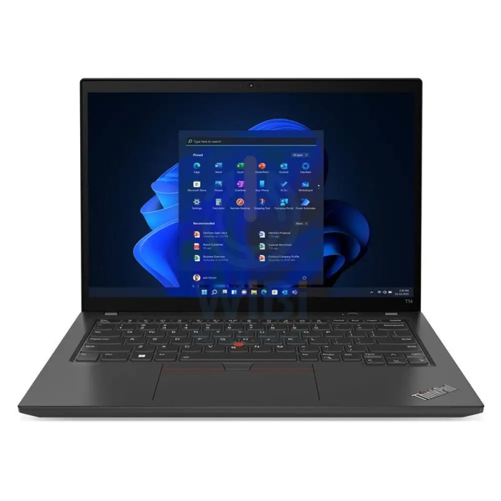 Lenovo ThinkPad T14 Gen 3 - 14.0" WUXGA / i7 / 32GB / 512GB (NVMe M.2 SSD) / WWAN / Win 11 Pro / 3YW / Arabic/English / Thunder Black - Laptop