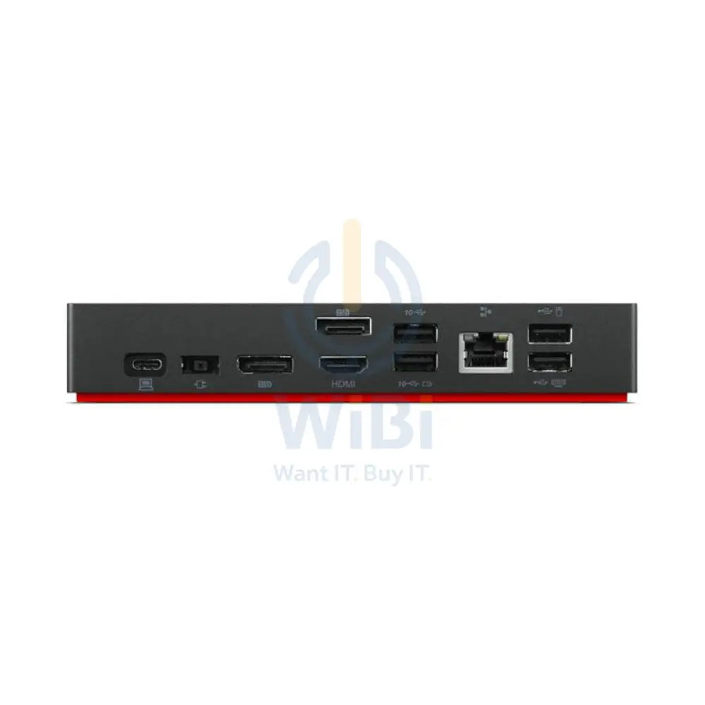 Lenovo ThinkPad Universal USB-C Dock - HDMI / DisplayPort / USB / LAN / Black