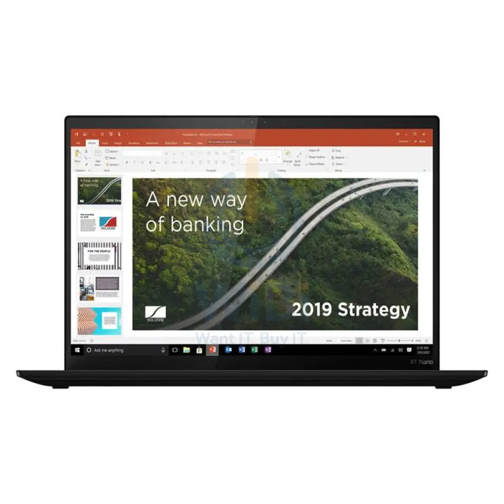 لينوفو ثينك باد X1 نانو (1 الجيل) - 13.0 بوصة 2K / آي 7 / 16 جيجابايت / 512 جيجابايت (NVMe M.2 إس إس دي) / ويندوز 10 برو / 3YW - لابتوب