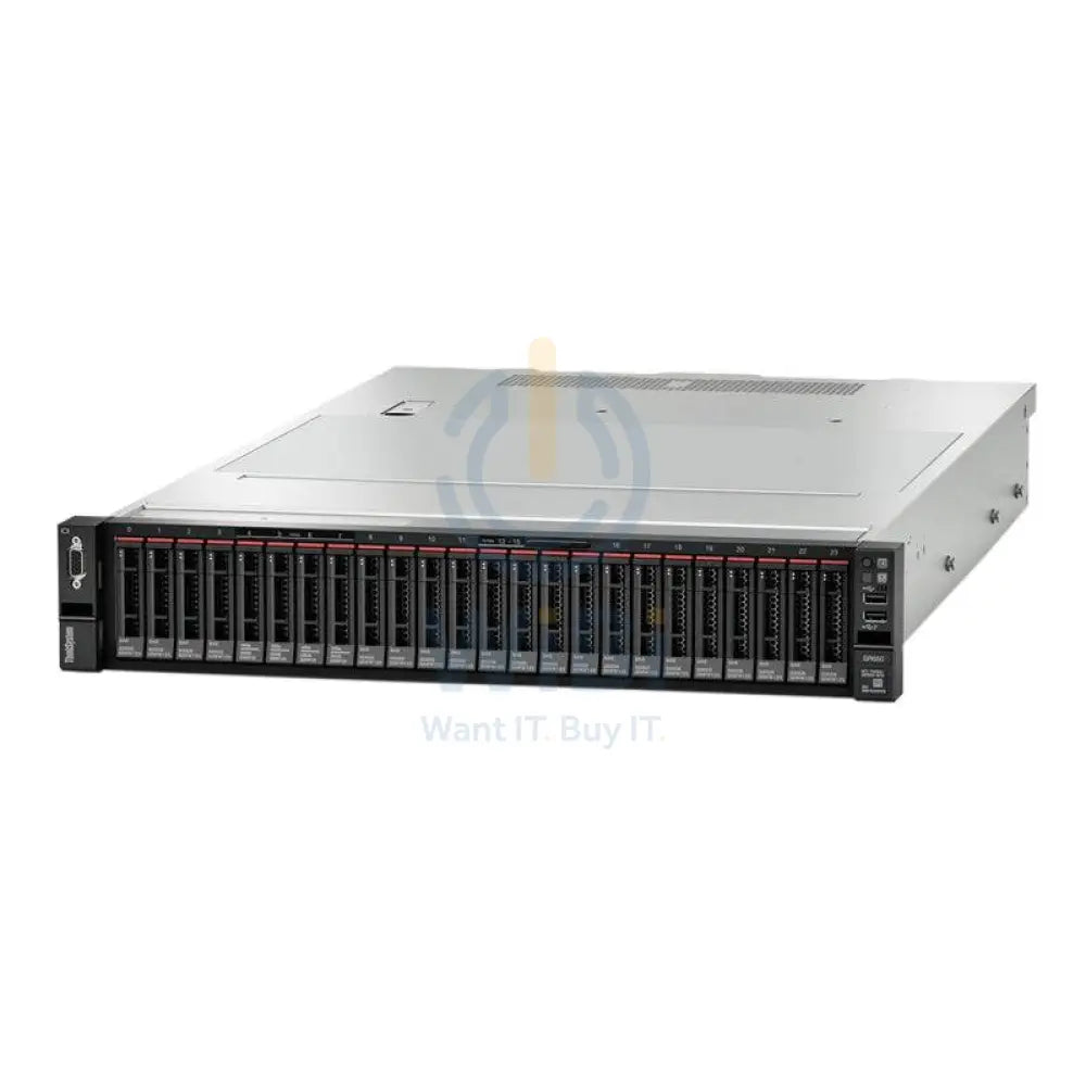 لينوفو ثينك سيستم SR650 - 2x زيون - 2.40 جيجا هرتز / 2x 10 نوى / 64 جيجابايت / 3x 960 جيجابايت إس إس دي / 2x ٧٥٠ واط / حامل (2U)