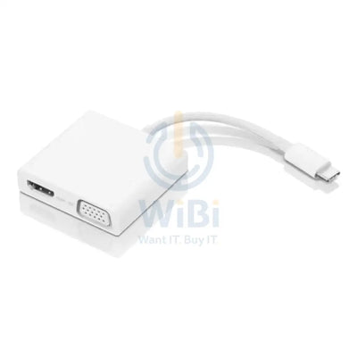 Lenovo USB-C 3-in-1 Travel Hub - HDMI/VGA/USB 3.0 / White Accessories > USB Hub