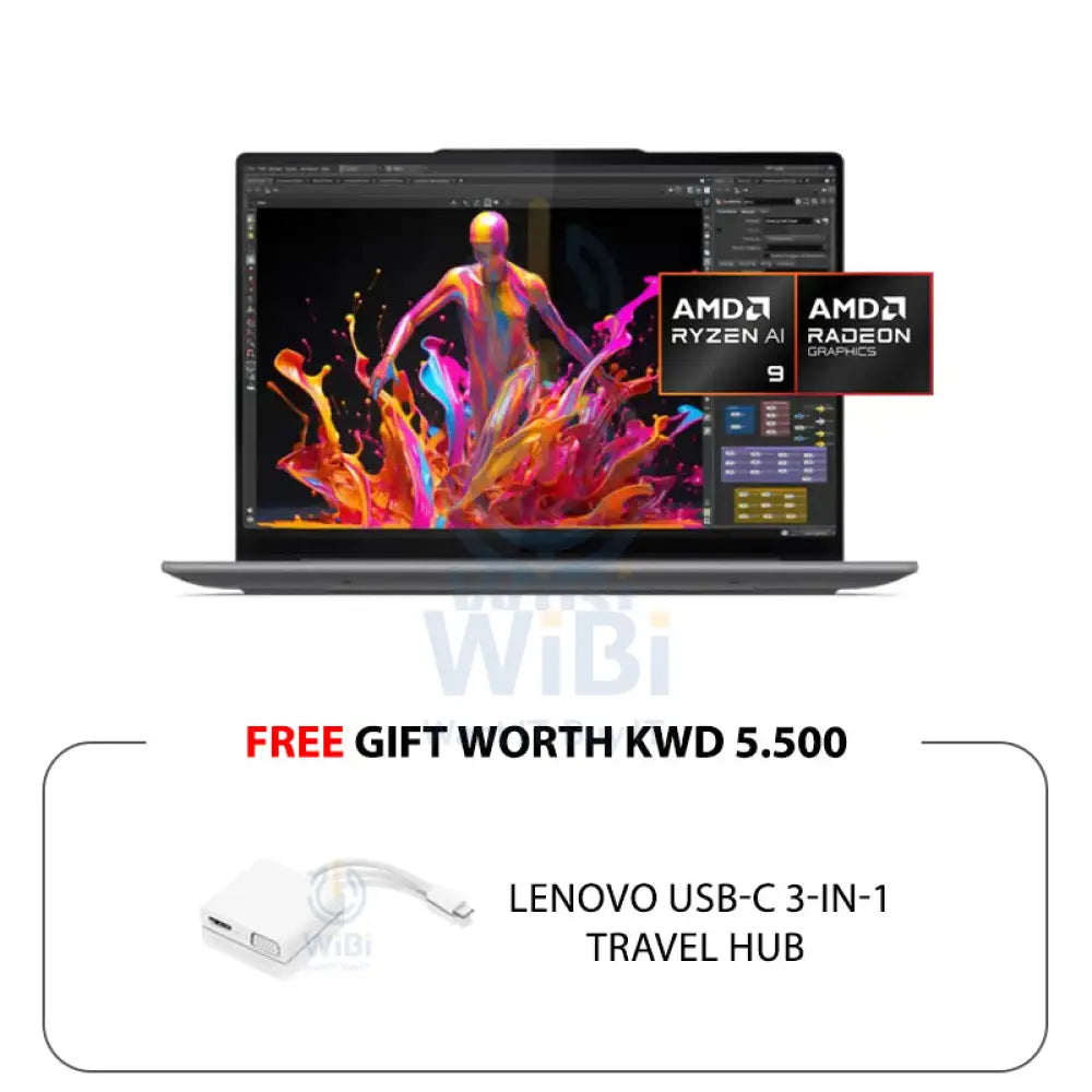 Lenovo Yoga Pro 7 Gen 9 14.5’’ 2.8K WQXGA + OLED / AMD Ryzen AI 9 / 32GB / 1TB (NVMe M.2 SSD) / AMD Radeon 880M / Win