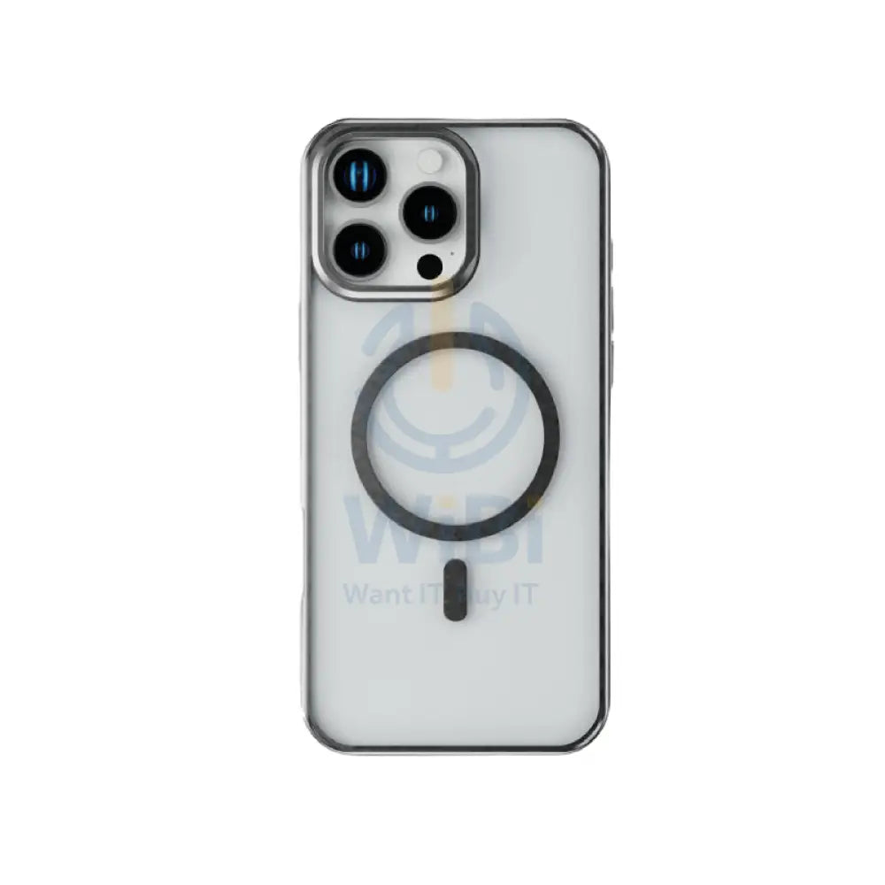 Levelo Elio PC Case with Camera Ring Stand - Apple iPhone 16 Pro Max / Titanium Accessories > Mobiles & Tablets >