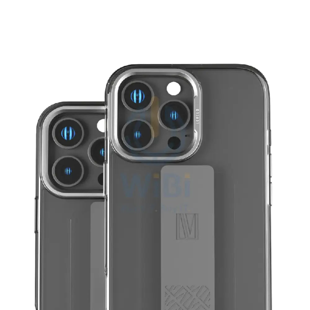Levelo Graphia IMD Silicone Grip Case - Apple iPhone 16 Pro Max / Gray Accessories > Mobiles & Tablets > Mobiles >