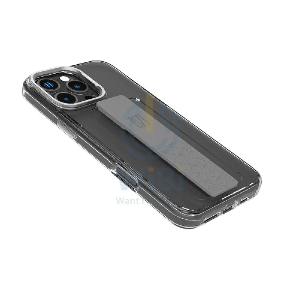 Levelo Graphia IMD Silicone Grip Case - Apple iPhone 16 Pro Max / Gray Accessories > Mobiles & Tablets > Mobiles >