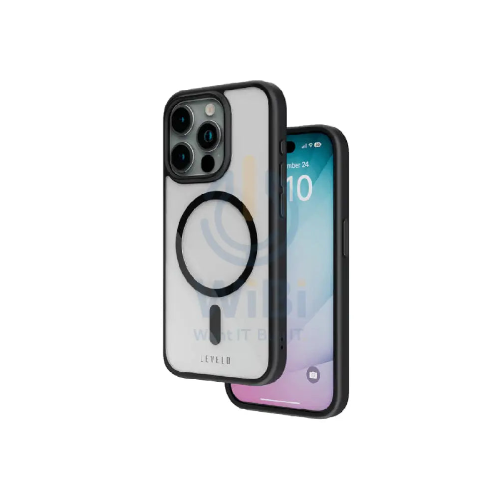 Levelo MagSafe Solo Case - iPhone 15 Pro / Black Accessories > Mobiles & Tablets > Mobiles > Covers & Cases > Offer Zone