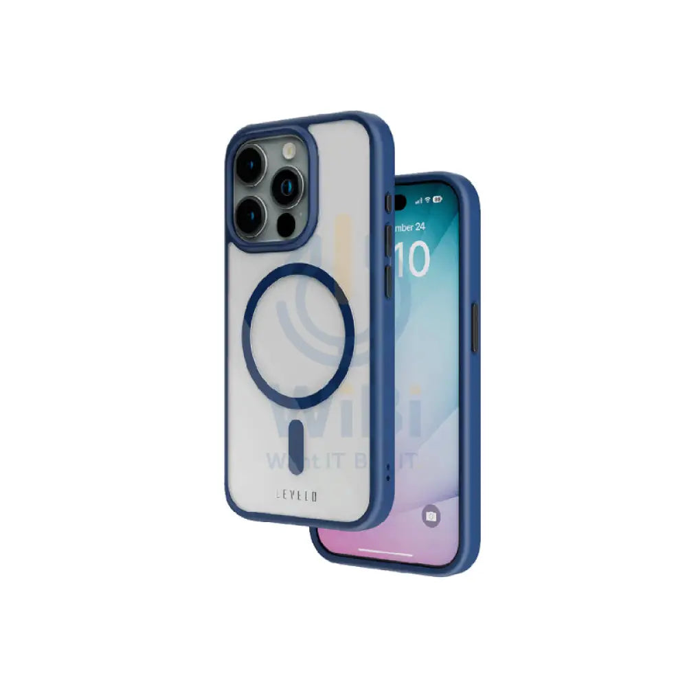 Levelo MagSafe Solo Case - iPhone 15 Pro Max / Blue Accessories > Mobiles & Tablets > Mobiles > Covers & Cases > Offer