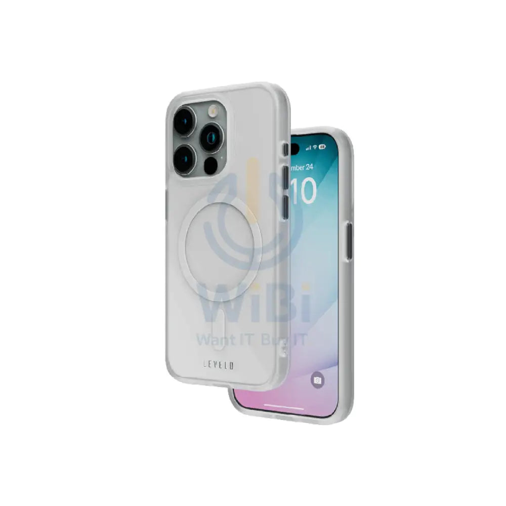 Levelo MagSafe Solo Case - iPhone 15 Pro / White Accessories > Mobiles & Tablets > Mobiles > Covers & Cases > Offer Zone