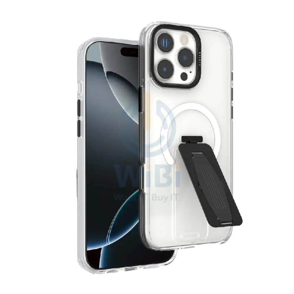 Levelo Morphix MagSafe Grip Case - Apple iPhone 16 Pro Max / Black Accessories > Mobiles & Tablets > Mobiles > Covers &