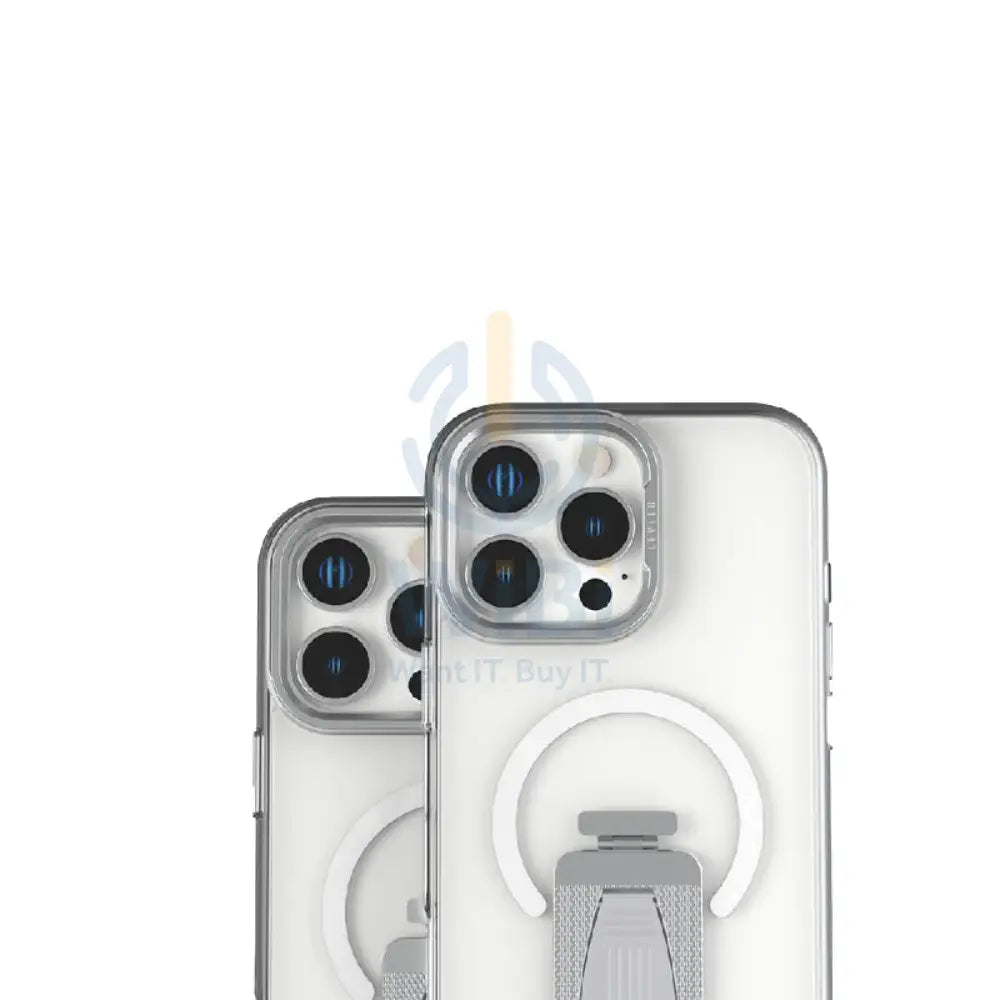 Levelo Morphix MagSafe Grip Case - Apple iPhone 16 Pro Max / Gray Accessories > Mobiles & Tablets > Mobiles > Covers &